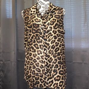 Cheetah Blouse